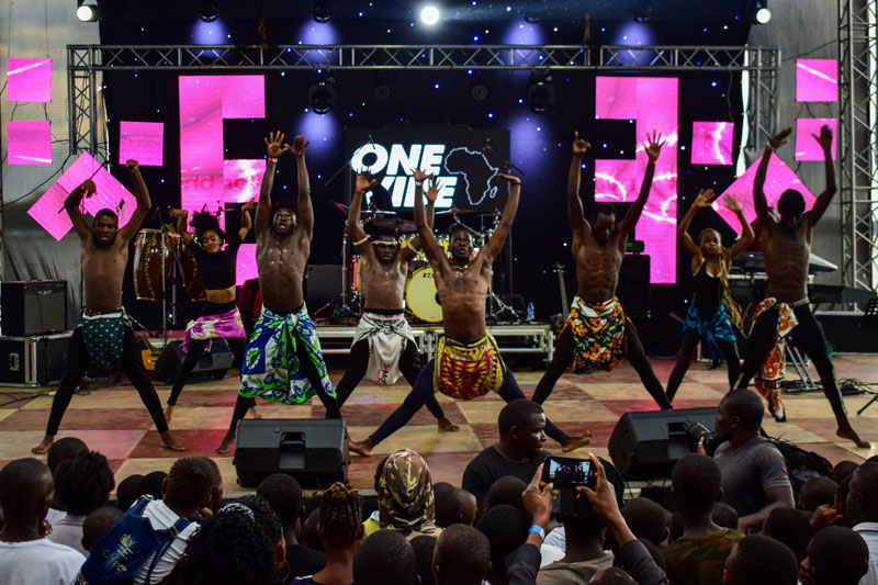 Performers at Madaraka Festival