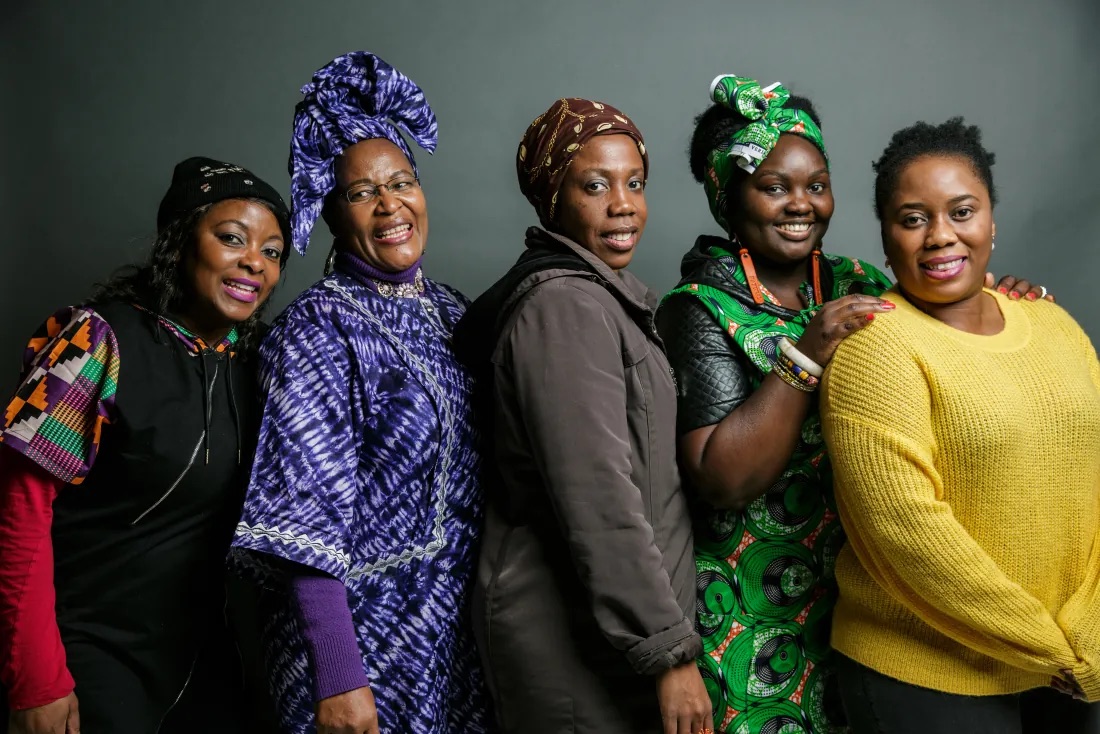 Young people gathered at a One Vibe Africa programme